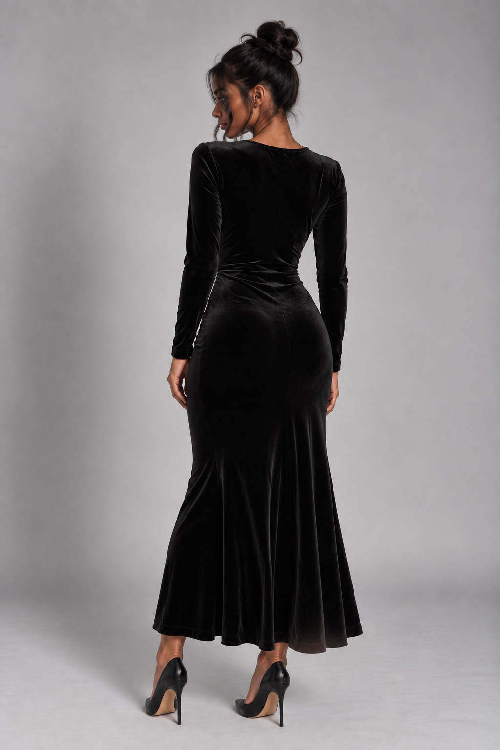 Avery Velvet Maxi Dress