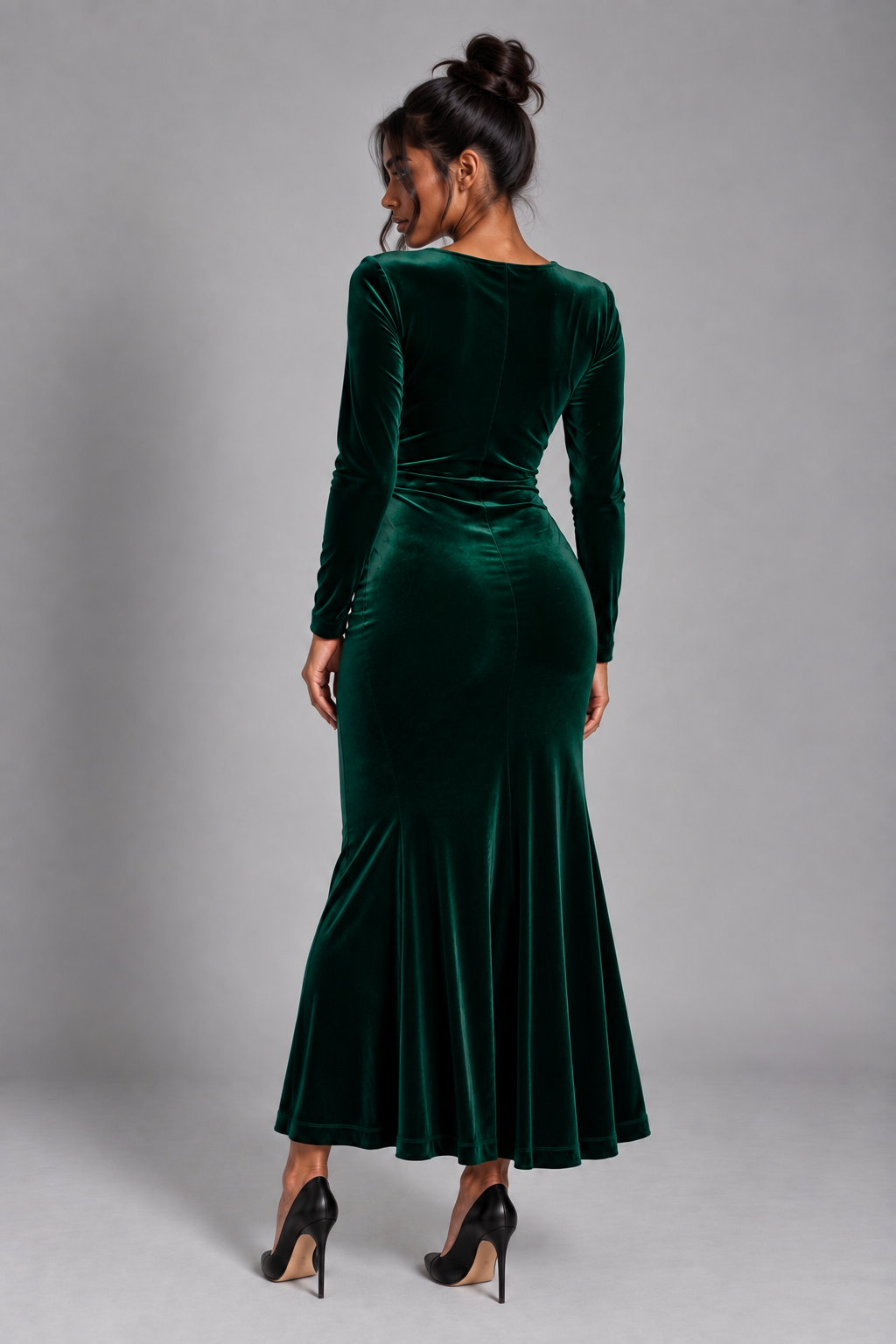 Avery Velvet Maxi Dress