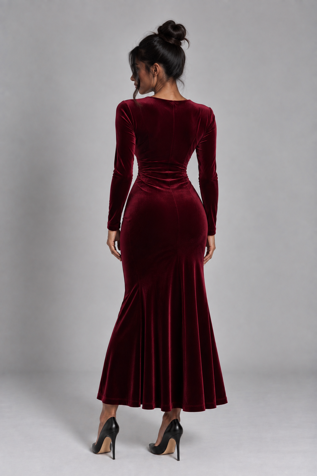 Avery Velvet Maxi Dress