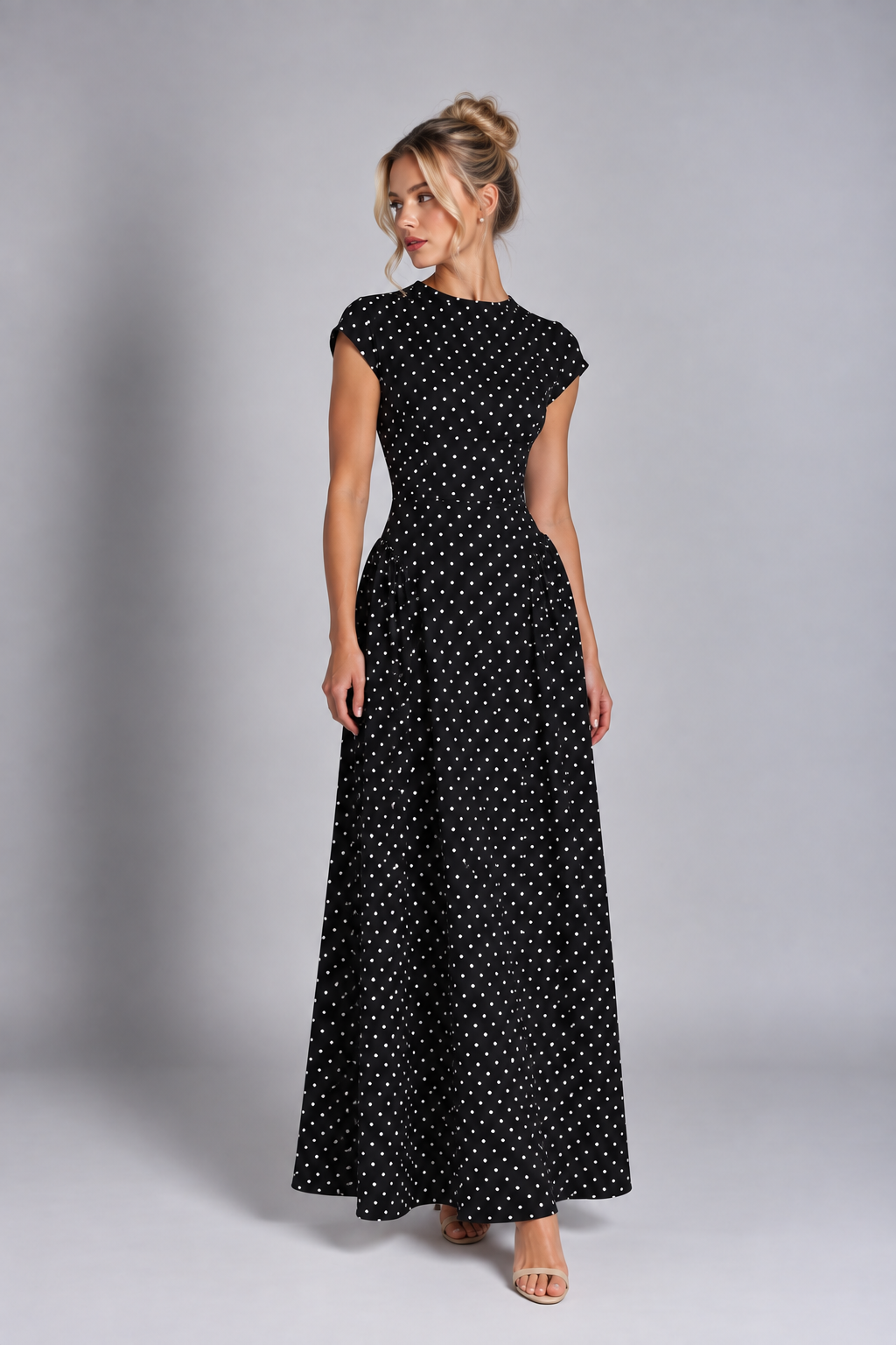 Sofia A-Line Midi Dress