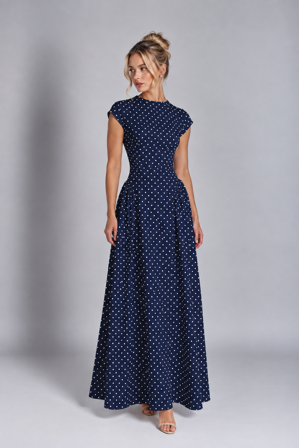 Sofia A-Line Midi Dress