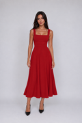 Clara Square Neck Dress