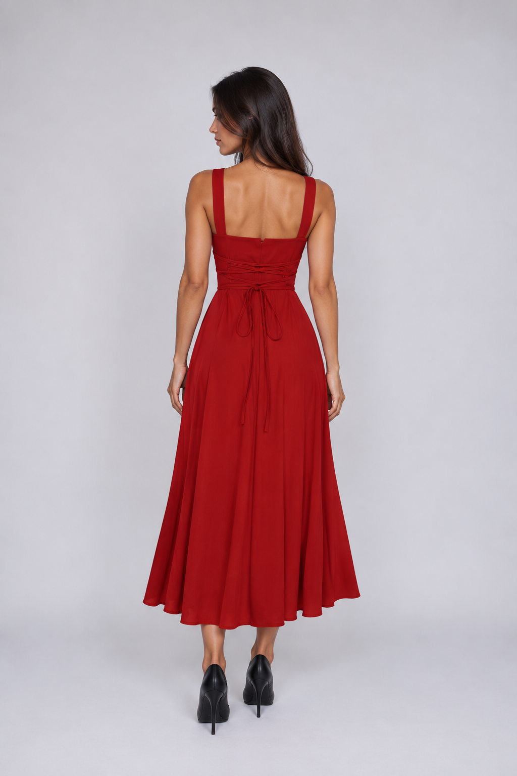 Clara Square Neck Dress