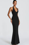 Isabella Halter Neck Mermaid Dress